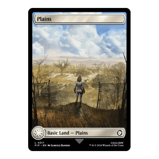 Plains (0317) Universes Beyond: Fallout (PIP) - (Foil, Near Mint)