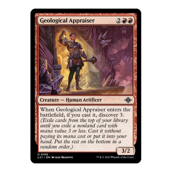 Geological Appraiser The Lost Caverns of Ixalan (LCI) - (, Near Mint)