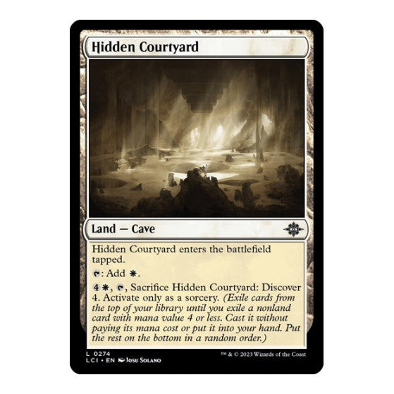 Hidden Courtyard The Lost Caverns of Ixalan (LCI)