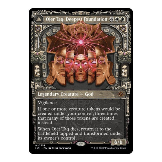 Ojer Taq Deepest Foundation Showcase The Lost Caverns of Ixalan (LCI) - (#314, Mythic Rare) (, Near Mint)