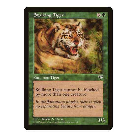 Stalking Tiger Mirage (MIR) - (, Moderately Played)