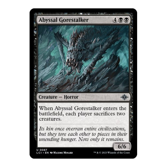 Abyssal Gorestalker The Lost Caverns of Ixalan (LCI) - (, Near Mint)