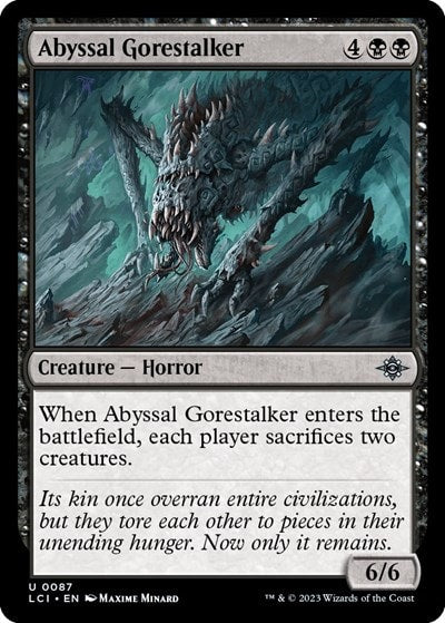 Abyssal Gorestalker The Lost Caverns of Ixalan (LCI) - (#87, Uncommon) (, Near Mint)