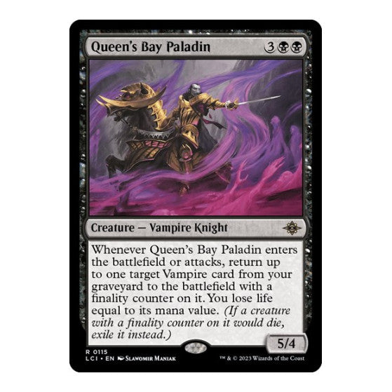 Queens Bay Paladin The Lost Caverns of Ixalan (LCI) - (, Near Mint)