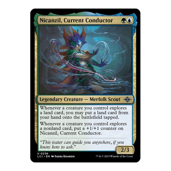 Nicanzil Current Conductor The Lost Caverns of Ixalan (LCI) - (, Near Mint)