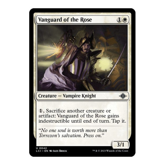 Vanguard of the Rose The Lost Caverns of Ixalan (LCI) - (, Near Mint)