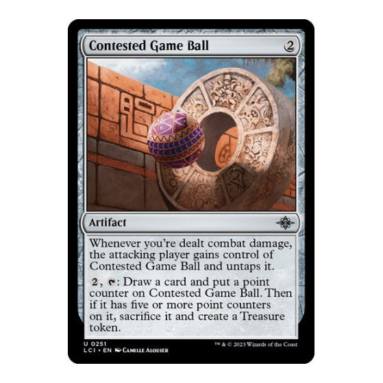 Contested Game Ball The Lost Caverns of Ixalan (LCI) - (, Near Mint)
