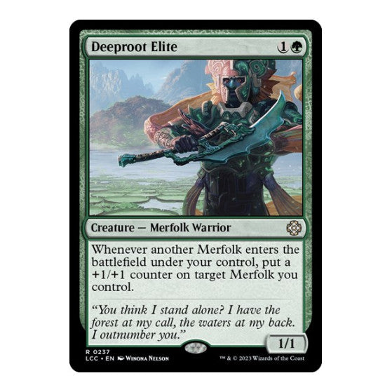 Deeproot Elite Commander: The Lost Caverns of Ixalan (LCC) - (, Near Mint)