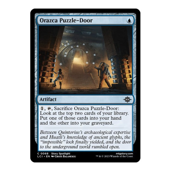 Orazca Puzzle Door The Lost Caverns of Ixalan (LCI) - (, Near Mint)