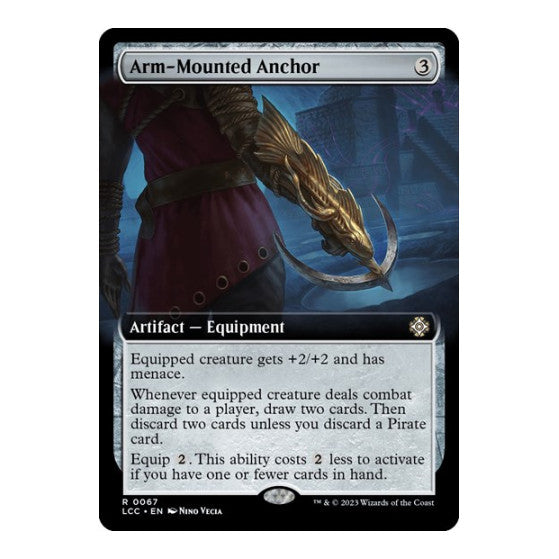 Arm Mounted Anchor Extended Art Commander: The Lost Caverns of Ixalan (LCC) - (, Near Mint)