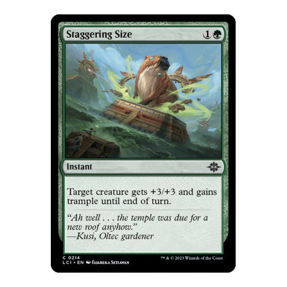 Staggering Size The Lost Caverns of Ixalan (LCI)