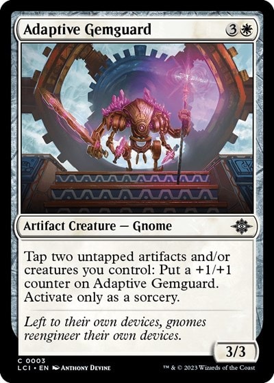 Adaptive Gemguard The Lost Caverns of Ixalan (LCI) - (#3, Common)