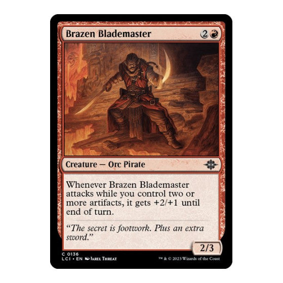 Brazen Blademaster The Lost Caverns of Ixalan (LCI)