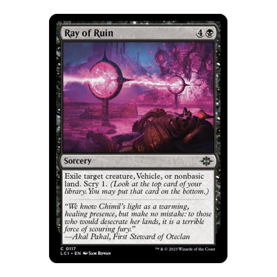 Ray of Ruin The Lost Caverns of Ixalan (LCI)
