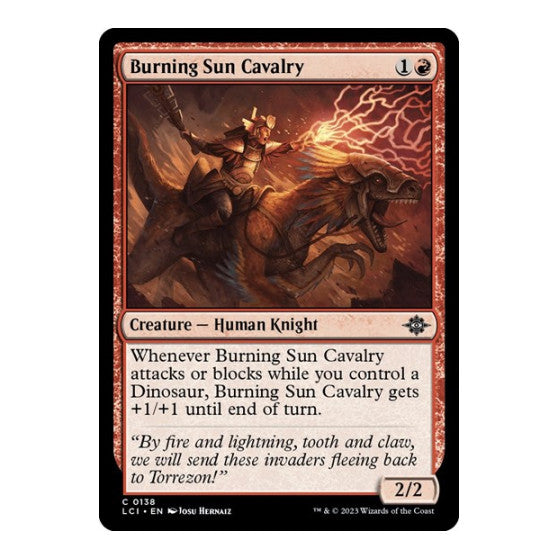 Burning Sun Cavalry The Lost Caverns of Ixalan (LCI)