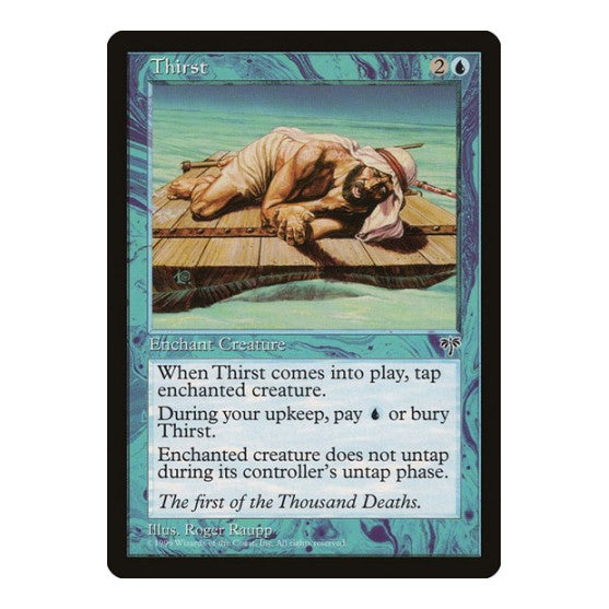 Thirst Mirage (MIR) - (, Moderately Played)