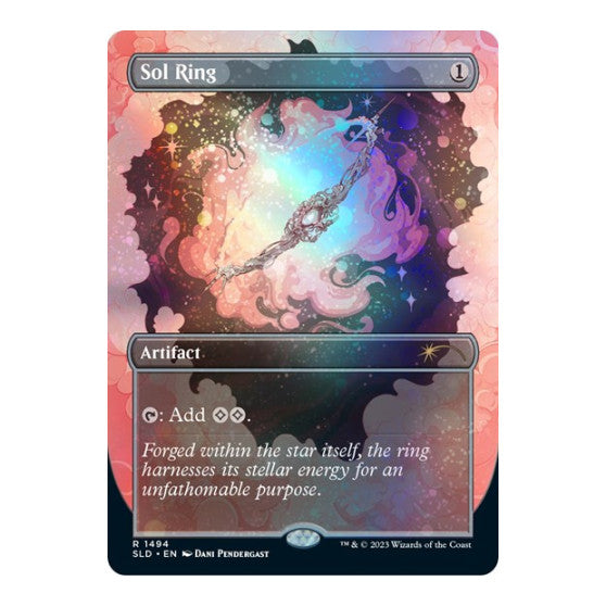 Sol Ring (1494) (Galaxy Foil) Secret Lair Drop Series (SLD) - (#1494, Rare) (Foil, Near Mint)