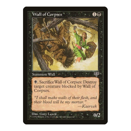 Wall of Corpses Mirage (MIR) - (, Moderately Played)
