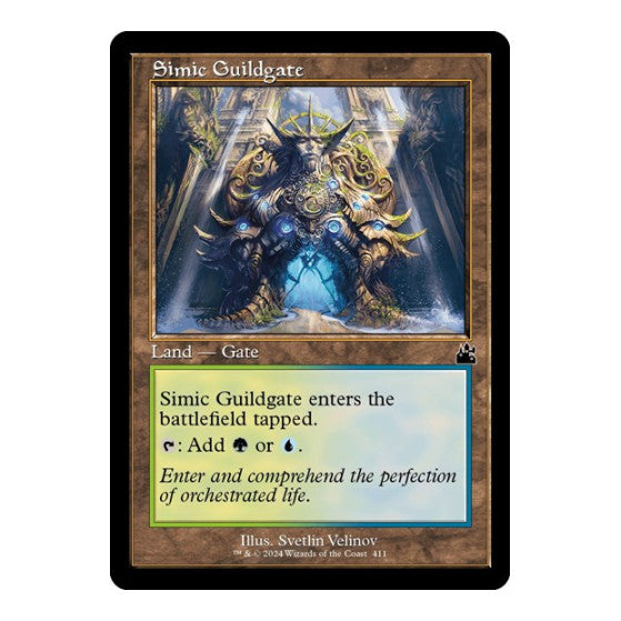 Simic Guildgate Retro Frame Ravnica Remastered (RVR) - (, Near Mint)