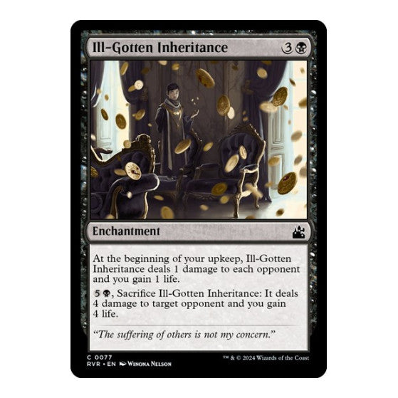 Ill Gotten Inheritance Ravnica Remastered (RVR) - (, Near Mint)