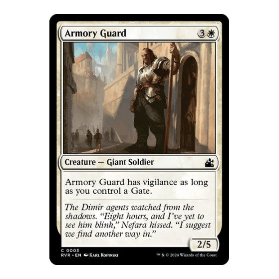 Armory Guard Ravnica Remastered (RVR) - (, Near Mint)
