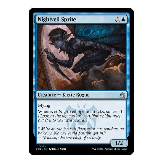 Nightveil Sprite Ravnica Remastered (RVR)