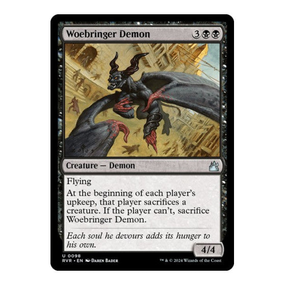Woebringer Demon Ravnica Remastered (RVR)