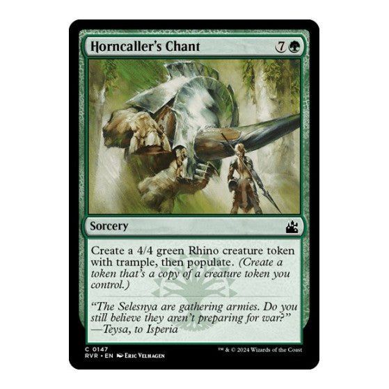 Horncallers Chant Ravnica Remastered (RVR) - (, Near Mint)