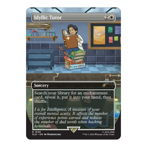Idyllic Tutor (1636) Secret Lair Drop Series (SLD) - (#1636, Rare) (, Near Mint)