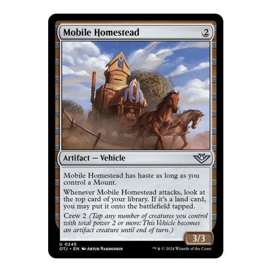 Mobile Homestead Outlaws of Thunder Junction (OTJ) - (, Near Mint)