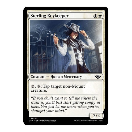 Sterling Keykeeper Outlaws of Thunder Junction (OTJ) - (, Near Mint)