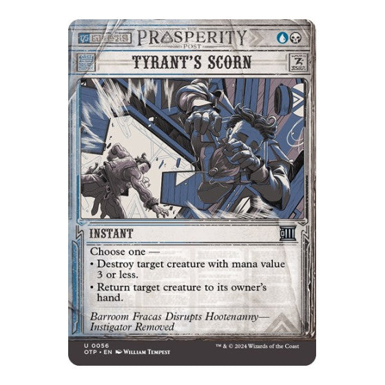 Tyrants Scorn Outlaws of Thunder Junction: Breaking News (OTP) - (, Near Mint)