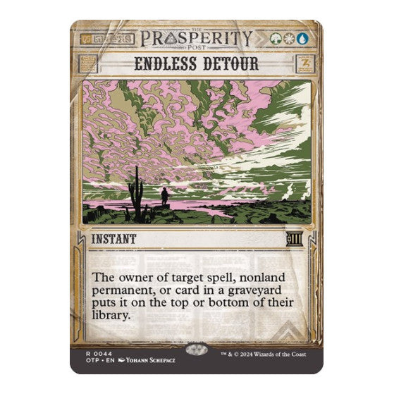 Endless Detour Outlaws of Thunder Junction: Breaking News (OTP) - (, Near Mint)
