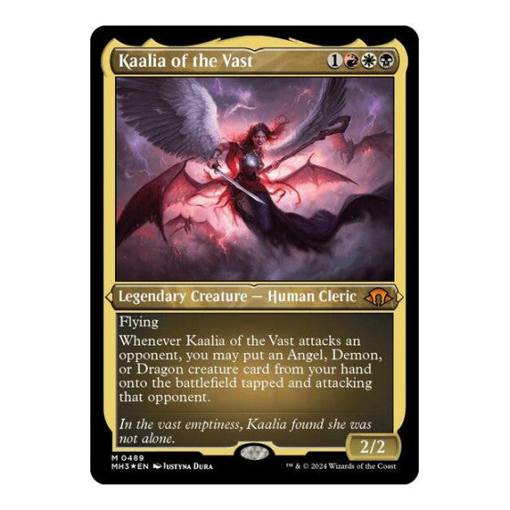 Kaalia of the Vast Foil Etched Modern Horizons 3 (MH3) - (#489, Mythic Rare) (Foil, Near Mint)