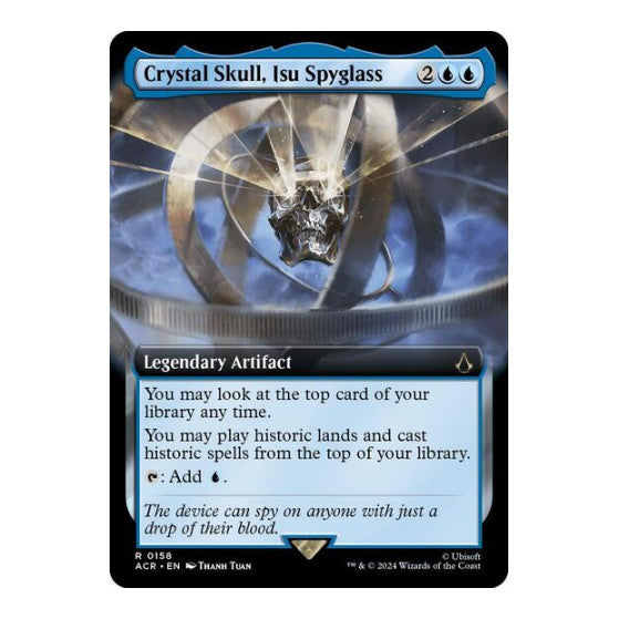 Crystal Skull Isu Spyglass Extended Art Universes Beyond: Assassin's Creed (ACR) - (#158, Rare)