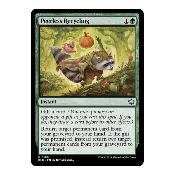Peerless Recycling Bloomburrow (BLB) - (#188, Uncommon)