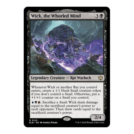 Wick the Whorled Mind Bloomburrow (BLB) - (, Near Mint)