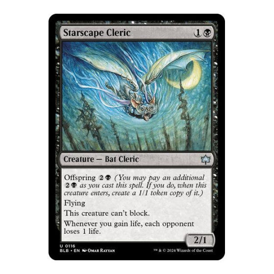 Starscape Cleric Bloomburrow (BLB) - (#116, Uncommon) (Foil, Near Mint)