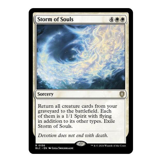 Storm of Souls Commander: Bloomburrow (BLC) - (, Near Mint)
