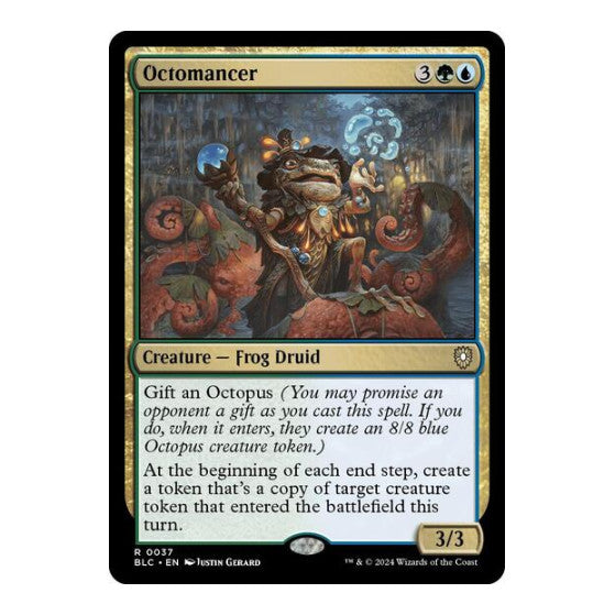 Octomancer Commander: Bloomburrow (BLC) - (#37, Rare) (, Near Mint)