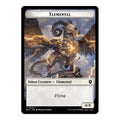 Elemental Shark Double Sided Token Commander: Bloomburrow (BLC) - (, Near Mint)