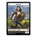 Soldier Citizen Double Sided Token Commander: Bloomburrow (BLC) - (, Near Mint)