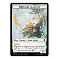 Steelburr Champion Squid Double Sided Token Commander: Bloomburrow (BLC) - (, Near Mint)
