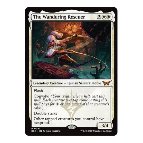 The Wandering Rescuer Duskmourn: House of Horror (DSK) - (Foil, Near Mint)