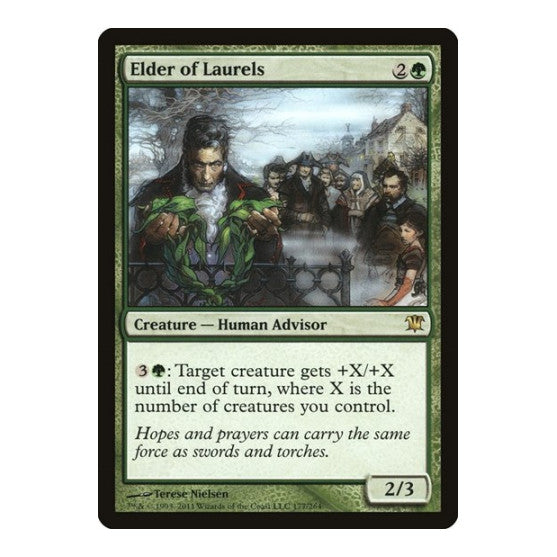 Elder of Laurels Innistrad (ISD) - (, Heavily Played)