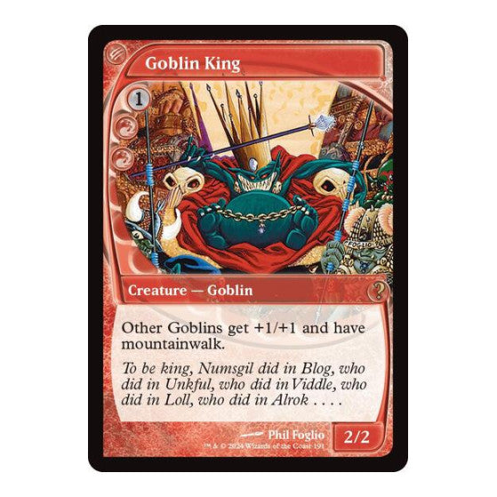 Goblin King Future Sight Mystery Booster 2 (MB2) - (Foil, Near Mint)