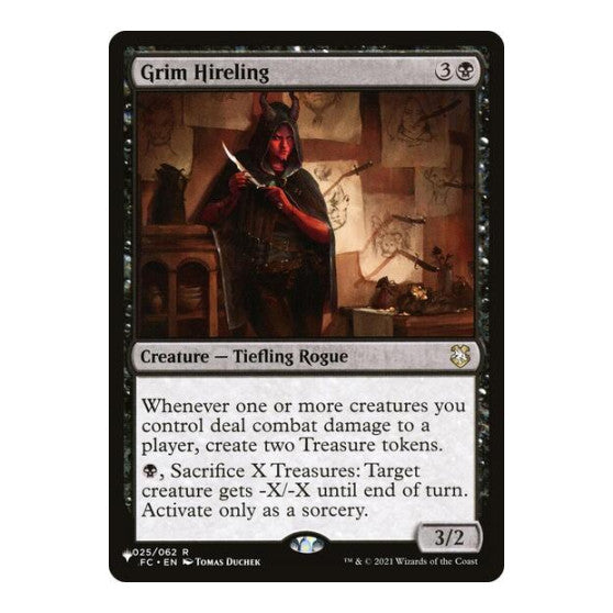 Grim Hireling The List Reprints (LIST) - (#025/062, Rare) (, Near Mint)