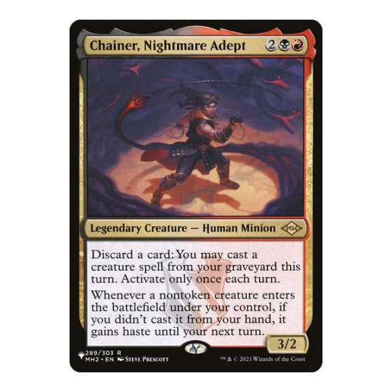 Chainer, Nightmare Adept The List Reprints (LIST) - (, Near Mint)