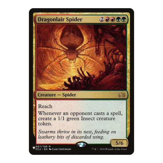 Dragonlair Spider The List Reprints (LIST) - (, Near Mint)