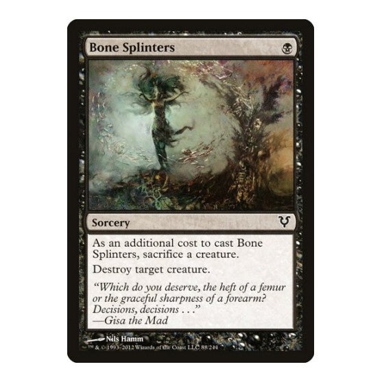 Bone Splinters Avacyn Restored (AVR) - (, Lightly Played)